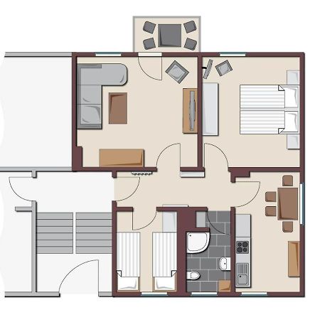罗斯托克Haus Auguste, Kormoran公寓 外观 照片